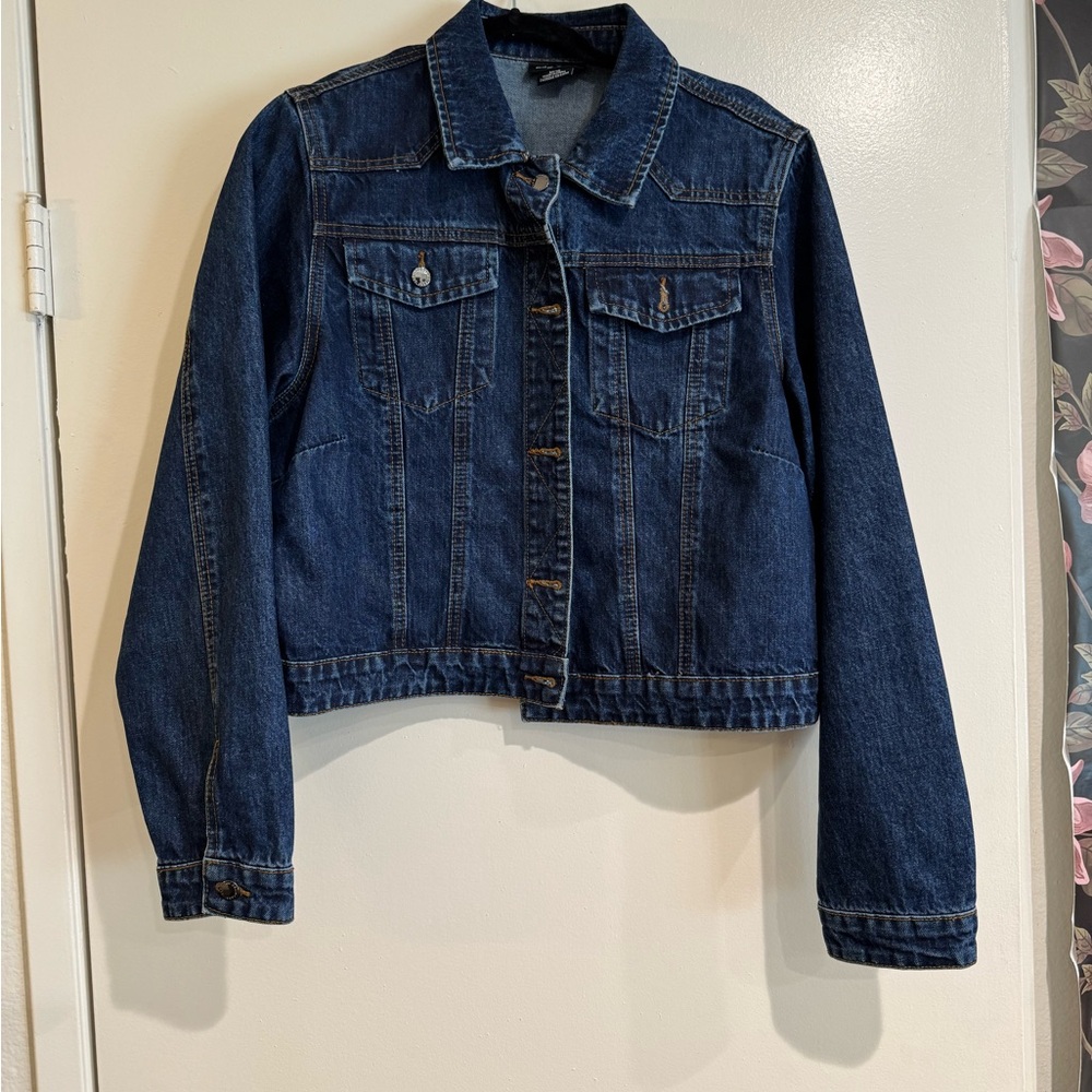 City Chic Blue Denim Jacket